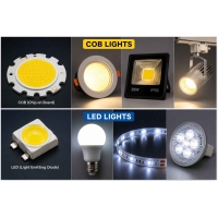 COB 조명 대 LED: 주요 차이점, 밝기, 효율성 및 어느 것이 더 낫습니까?