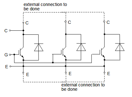 FZ1200R33KF1 Circuit Diagram