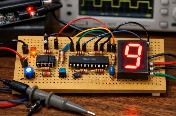  Decade Counter Circuit 